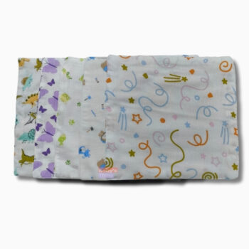 3-Layer Reusable Muslin Baby mouth towel Wipes